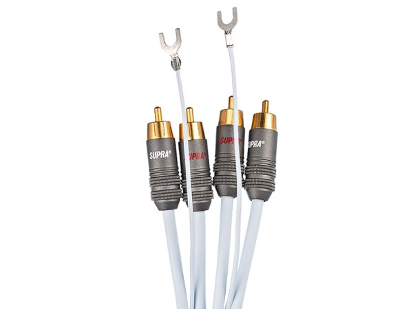 Supra Cables Phono 2RCA-CS analoges Verbindungskabel
