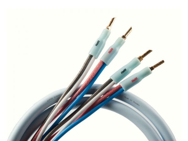 Supra Cables Quadrax Lautsprecherkabel 2 x 4.0 CombiCon Crimp