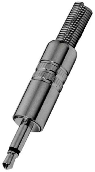 PG-105P - 3,5mm Mono-Klinkenstecker, für Kabel Ø 4,5mm