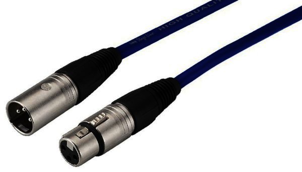 MECN-1000/BL - XLR-Kabel - 10 Meter - blau - NEUTRIK