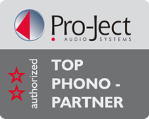Wir sind autorisierter Pro-Ject TOP Phono Partner