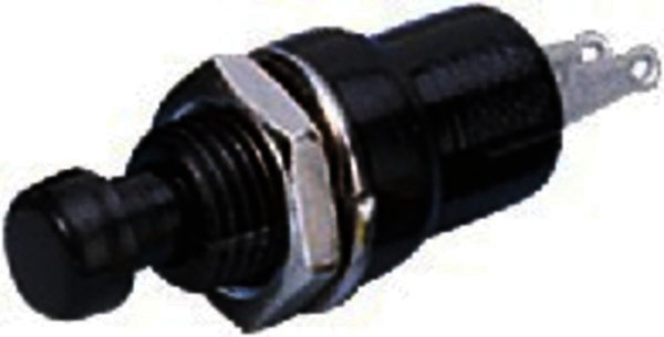 M-312/SW - Miniatur-Drucktaster 1 polig, schwarz