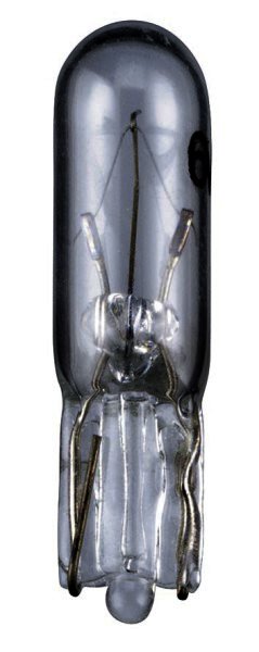 Glassockellampe Sockel W2x4,6d 12,0 Volt 1,2 Watt