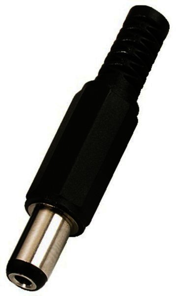T-521P - Netzteil Stecker, Ø 5,5/2,1mm, koaxial 2-polig