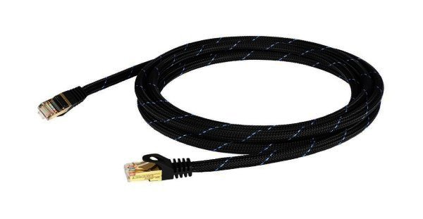 Black Connect Netzwerkkabel CAT 6a