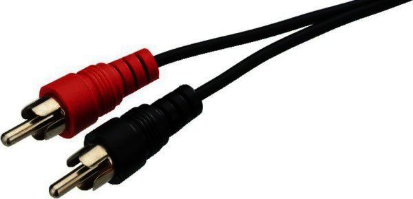 AC-300 - Stereo Cinch Kabel Cinchkabel 3 Meter schwarz