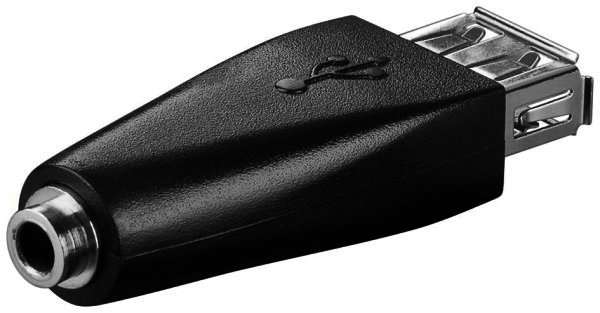 USB-Adapter A Buchse > 3,5mm-Buchse Passend als Ladeadapter für ipod Shuffle