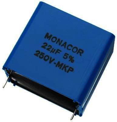 MKP Folienkondensator, 250V, 22µF, RM 42,5mm, 4 Stück