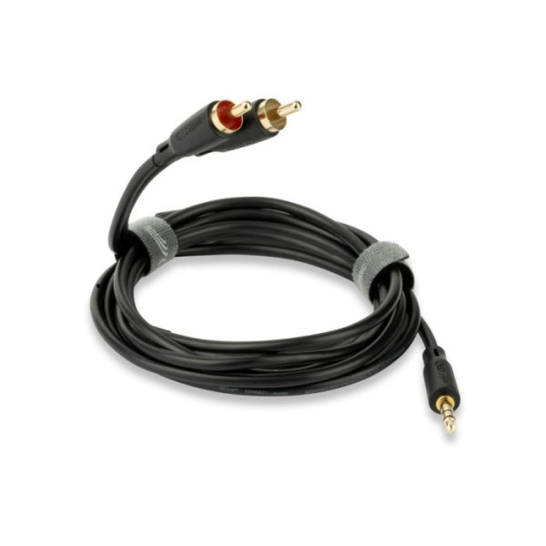 QED Connect 3,5 mm Klinke auf Cinch-Kabel