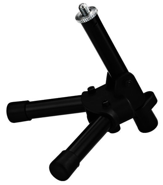 MS-6 Mikrofon-Tischstativ - Mikrofonstativ für den Tisch mit 9mm (3/8") Gewinde