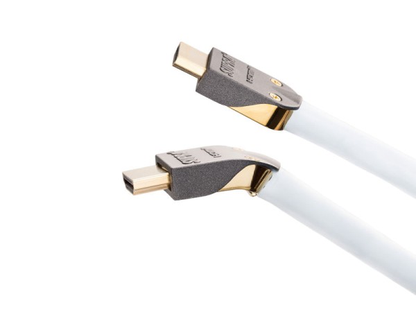 Supra Cables HDMI Kabel MET - S/B mit abnehmbaren Stecker High Speed mit Ethernet