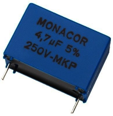 MKP Folienkondensator, 250V, 4,7µF, RM 27,5mm, 10 Stück