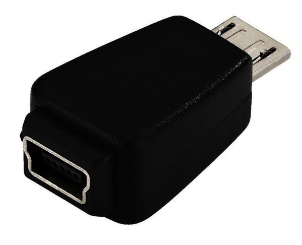 USB 2.0 Hi-Speed Adapter Micro B-Stecker > Mini B-Buchse