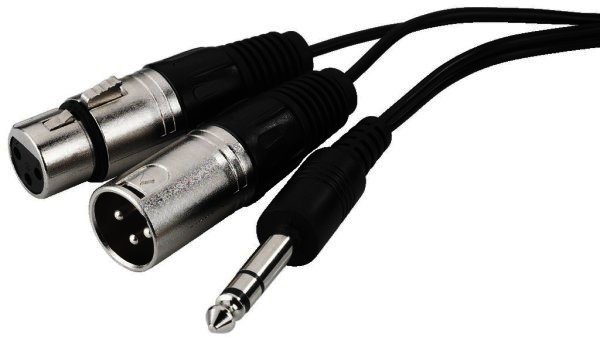 MCI-363X Audio-Insert Stereo-Kabel für z.B Effektgeräte - 6 Meter