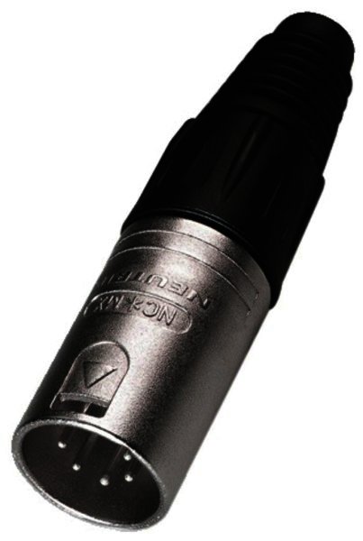 NC-5MX - XLR-Stecker, 5-polig für Kabel Ø 3,5-8mm