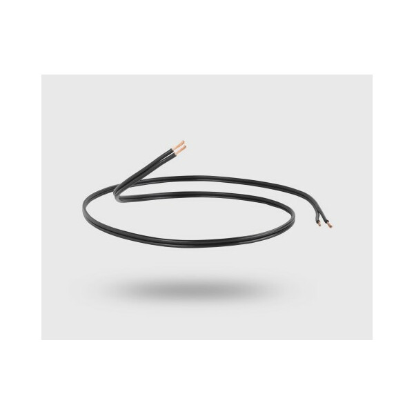 QED Lautsprecherkabel Profile 79 Strand - Meterware Schwarz