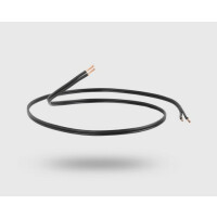 QED Lautsprecherkabel Profile 79 Strand - Meterware Schwarz