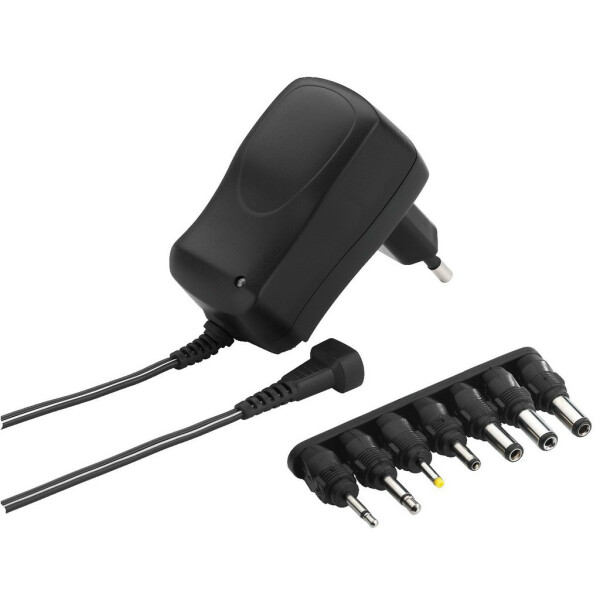 PSS-600E - Schaltnetzgerät, 0,6A - 3/4,5/5/6/7,5/9/12V
