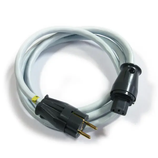 Supra Cables LoRad 3 x 1.5 MK II geschirmtes Netzkabel mit SW - EU Stecker