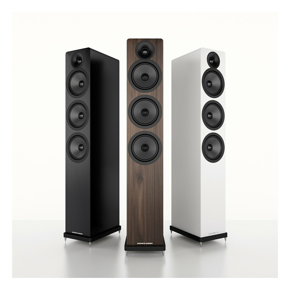 Acoustic Energy AE120² Standlautsprecher Mattschwarz