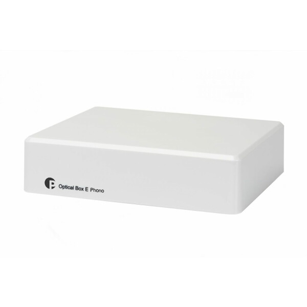 Pro-Ject Phonovorverstärker Optical Box E Phono Weiß #1