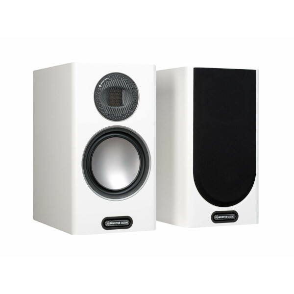 Ausstellungsstück  Monitor Audio Gold 100 5G Kompaktlautsprecher Weiß Seidenmatt