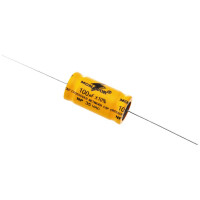 Bipolarer Elektrolytkondensator 100µF, RM 35mm, 2 Stück