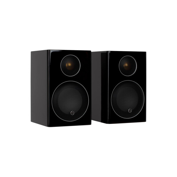 Monitor Audio radius 90 - 2-Wege Lautsprecher, klein & kompakt Schwarz hochglanz