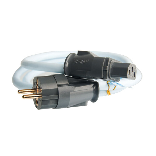 Supra Cables LoRad MK II Netzkabel 2,5mm² mit SW-EU Stecker gerade